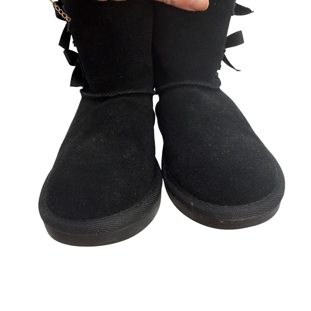 Koolaburra by UGG Black K Victoria Short Boot Girls 13 - Picture 5 of 8